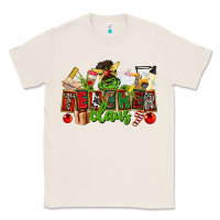Natural teacher claus christmas Classic Tee - CowGirlArtShop