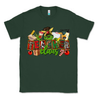 Sports Green teacher claus christmas Classic Tee - CowGirlArtShop