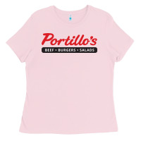 Bubblegum Pink Resto Portillo's Ladies Tee - artisFamous