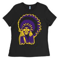 Black Haskell Indian Nations College Ladies Tee - artisFamous