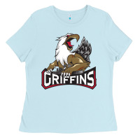 Baby Blue The Griffins, Grand Rapids Ladies Tee - artisFamous