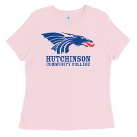 Bubblegum Pink Hutchinson Community College Ladies Tee - artisFamous