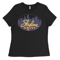 Black Skyline Chili Resto Ladies Tee - artisFamous