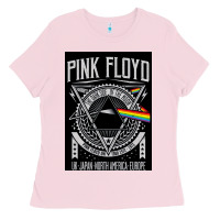 Bubblegum Pink floyd Ladies Tee - artisFamous