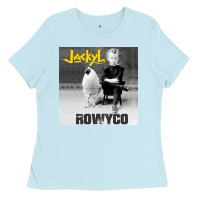 Baby Blue rowyco Ladies Tee - artisFamous