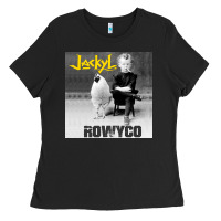 Black rowyco Ladies Tee - artisFamous