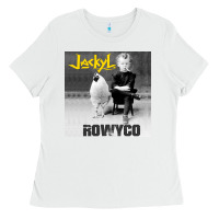 White rowyco Ladies Tee - artisFamous
