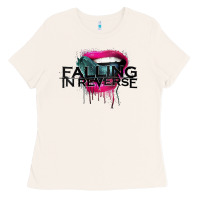 Bone falling in reverse ban drock Ladies Tee - artisFamous