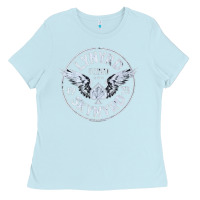 Baby Blue linyrd skynyrd Ladies Tee - artisFamous