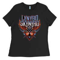 Black linyrd skynyrd Ladies Tee - artisFamous