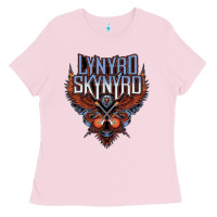 Bubblegum Pink linyrd skynyrd Ladies Tee - artisFamous
