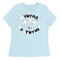 Baby Blue linyrd skynyrd Ladies Tee - artisFamous