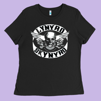 Linyrd Skynyrd Ladies Tee Designed By Artisfamous