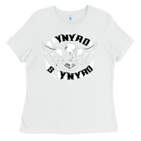 White linyrd skynyrd Ladies Tee - artisFamous