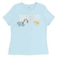 Baby Blue supertramp Ladies Tee - artisFamous
