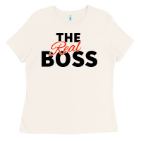 Bone the real boss matching couple Ladies Tee - artisFamous