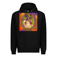 Black Halloween Pomeranian Dog Premium Hoodie - LillyAllenDesigns