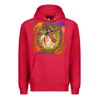 Cardinal Halloween Pomeranian Dog Premium Hoodie - LillyAllenDesigns