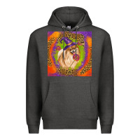 Halloween Pomeranian Dog Premium Hoodie | Teevron