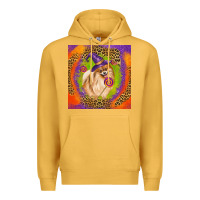 Mustard Halloween Pomeranian Dog Premium Hoodie - LillyAllenDesigns