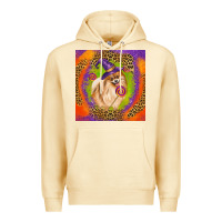 Pina Colada Halloween Pomeranian Dog Premium Hoodie - LillyAllenDesigns