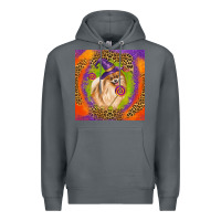 Rock Halloween Pomeranian Dog Premium Hoodie - LillyAllenDesigns