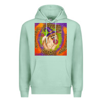 Seafoam Halloween Pomeranian Dog Premium Hoodie - LillyAllenDesigns