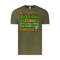 Vintage Olive St. Patrick's Irish today hungover tomorrow Vintage Tee - OliviaCreatesArt