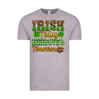 Vintage Zinc St. Patrick's Irish today hungover tomorrow Vintage Tee - OliviaCreatesArt