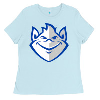 Baby Blue saint louis billikens Ladies Tee - artisFamous