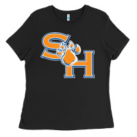Black sam houston state bearkats Ladies Tee - artisFamous