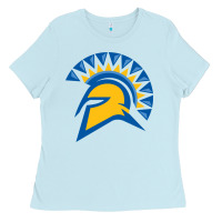 Baby Blue san jose state spartans Ladies Tee - artisFamous