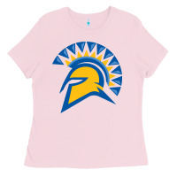 Bubblegum Pink san jose state spartans Ladies Tee - artisFamous