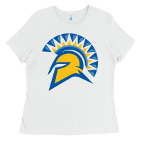 White san jose state spartans Ladies Tee - artisFamous