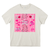 Cream burn book Heavy Core Tee - TumblerDesignByShophia