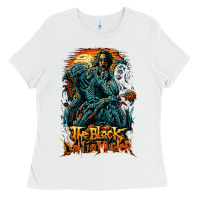 White the black dahlia murder Ladies Tee - artisFamous
