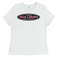 White Resto Taco Cabana Ladies Tee - artisFamous