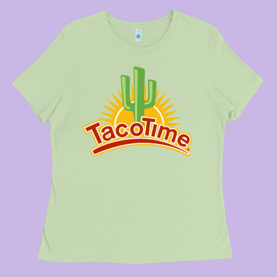 Resto Tacotime Ladies Tee Designed By Artisfamous