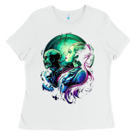 White the black dahlia murder 02 Ladies Tee - artisFamous