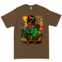 Cacao juneteenth black woman fashion girl Premium Tee - CowGirlArtShop