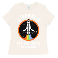 Bone liberals for gay space socialism Ladies Tee - artisFamous