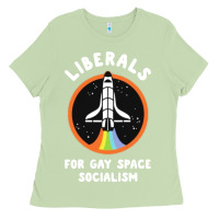 Matcha liberals for gay space socialism Ladies Tee - artisFamous