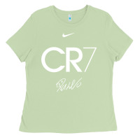 Matcha cr7 graphic Ladies Tee - artisFamous