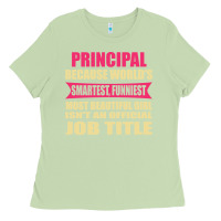 Matcha principal funniest isn't a jobtitle Ladies Tee - artisFamous