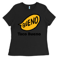 Black Resto Taco Bueno Ladies Tee - artisFamous