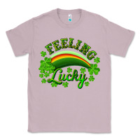 Lilac Feeling lucky with rainbow Classic Tee - RanaPortraitStore