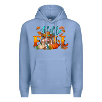 Colony Blue hello fall heifer cow Premium Hoodie - RanaPortraitStore
