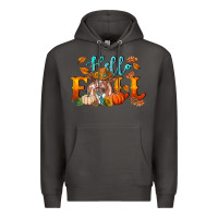 Smoke hello fall heifer cow Premium Hoodie - RanaPortraitStore