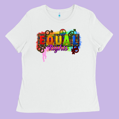 Equal Rights Ladies Tee Designed By Cowgirlartshop