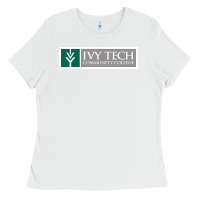 White Ivy Tech Community College of Indiana Ladies Tee - artisFamous